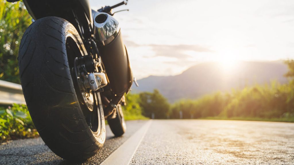 バイクのタイヤ